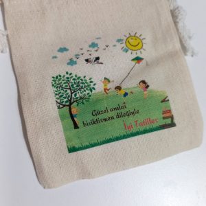 Güzel Anılar Biriktirmen Dileğiyle-karne hediyesi-tatil kesesi-atolyemery.com