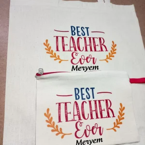 Öğretmenler Günü Çanta & Kalemlik (İsme Özel)