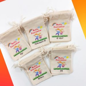 Mutlu Bayramlar Kesesi-isme özel seçeneği ile www.atolyemery.om